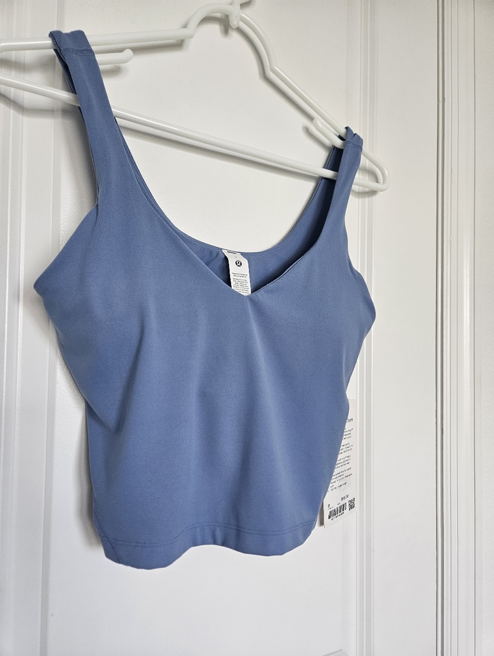 lululemon align prep Blue cropped Tank Top